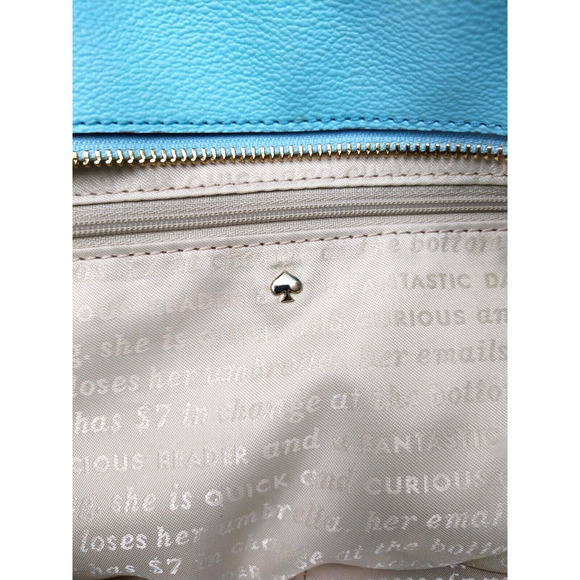 Kate Spade Francis I Need A Vacation Multicolor Double Handle Tote Bag - Picture 14 of 15